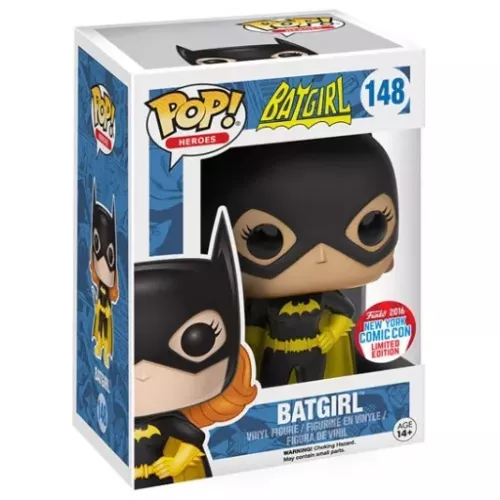 Funko Pop! Batgirl #148 NYCC Heroes Vinyl Figure Box