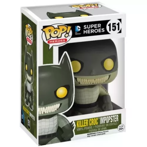 Funko Pop! Killer Croc Impopster #151 DC Comics Super Heroes Box