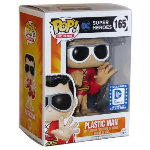 Funko Pop! Plastic Man #165 DC Super Heroes Vinyl Figure Box