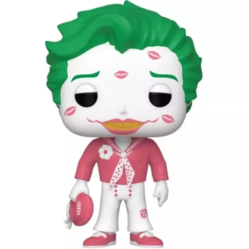 Funko Pop! The Joker #170 with Kissses Pink DC Comics Bombshells