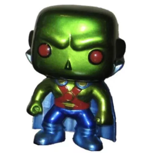 Funko Pop! Martian Manhunter #18 Metallic DC Universe