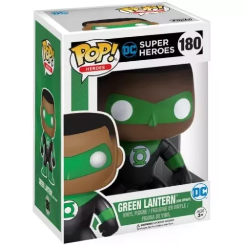 Funko Pop! Green Lantern (John Stewart) #180 DC Super Heroes Box