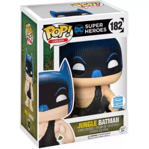 Funko Pop! Jungle Batman #182 DC Super Heroes Vinyl Figure Box