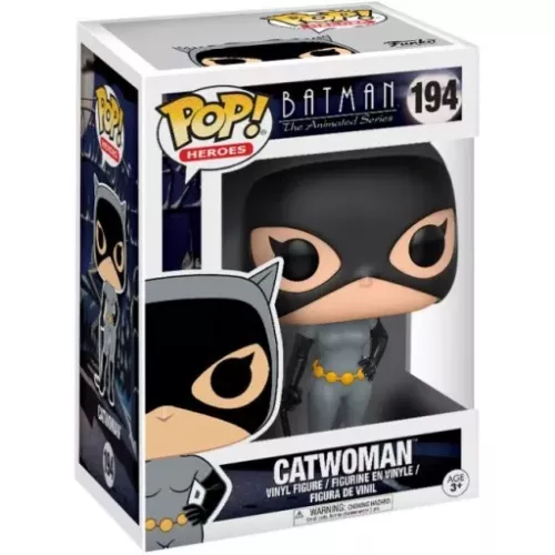 Funko Pop! Catwoman #194 Batman The Animated Series Box