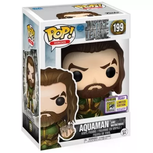 Funko Pop! Aquaman and Motherbox #199 DC Justice League Box