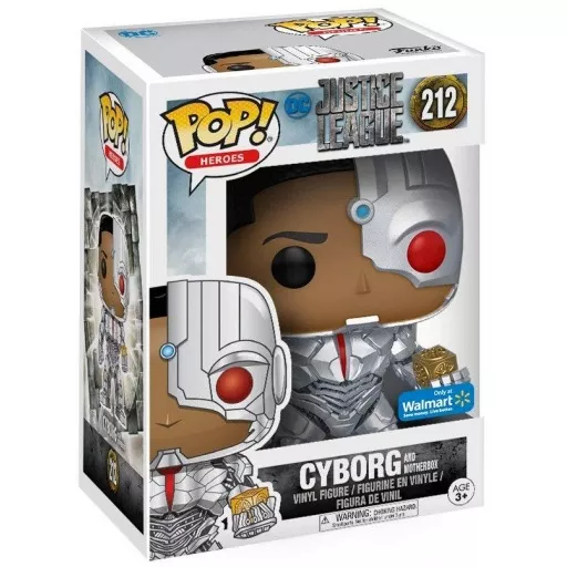 Cyborg and Motherbox Box