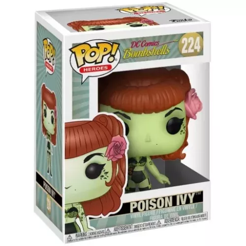 Funko Pop! Poison Ivy #224 DC Comics Bombshells Heroes Box