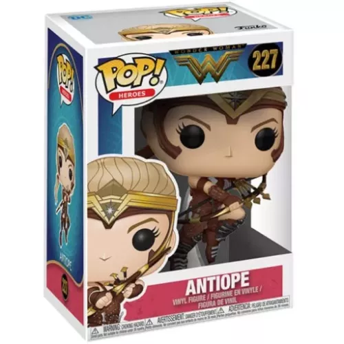 Funko Pop! Antiope #227 Wonder Woman Heroes Vinyl Figure Box