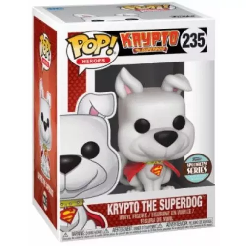 Funko Pop! Krypto the Superdog #235 Heroes Vinyl Figure Box
