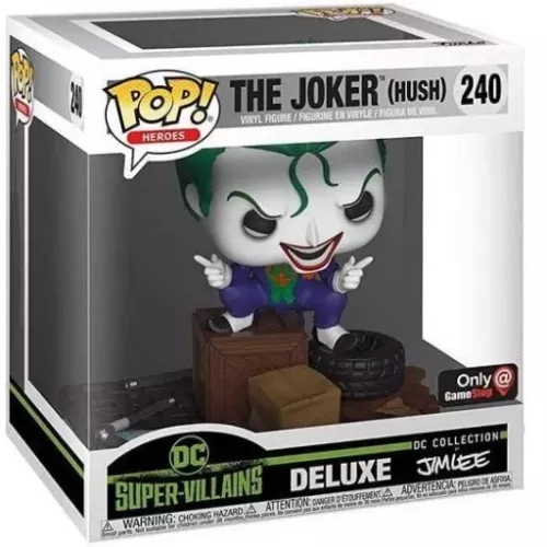 Funko Pop! The Joker (Hush) #240 DC Super Villains Box