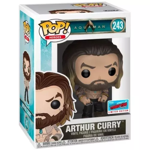 Funko Pop! Arthur Curry #243 Aquaman Heroes Vinyl Figure Box