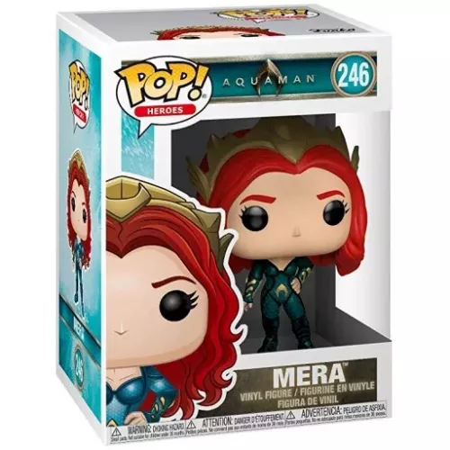 Funko Pop! Mera #246 Aquaman Heroes Vinyl Figure Box
