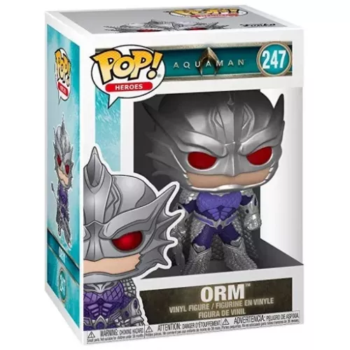 Funko Pop! Orm #247 Aquaman Heroes Vinyl Figure Box