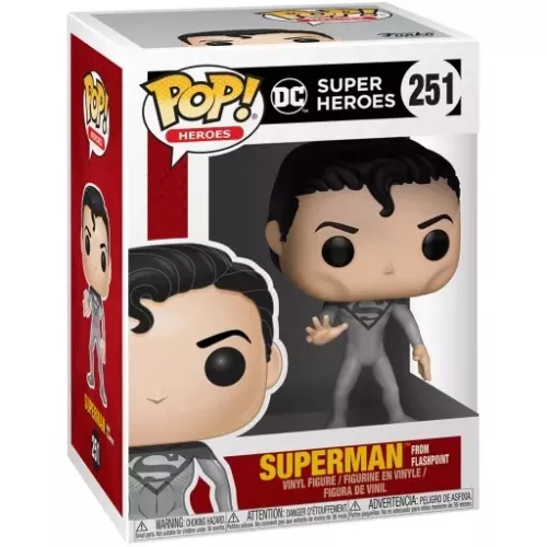 Funko Pop! Superman from Flashpoint #251 DC Super Heroes Box