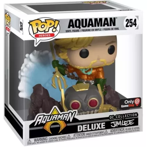 Funko Pop! Aquaman #254 Auqaman Heroes Vinyl Figure Box