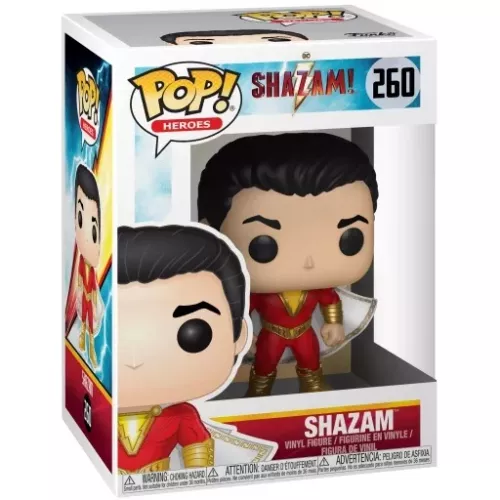 Funko Pop! Shazam #260 DC Shazam! Heroes Vinyl Figure Box