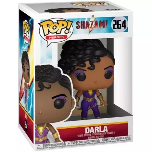 Funko Pop! Darla #264 DC Shazam! Heroes Vinyl Figure Box