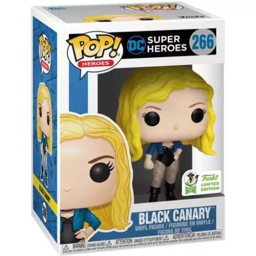Funko Pop! Black Canary #266 DC Super Heroes Vinyl Figure Box