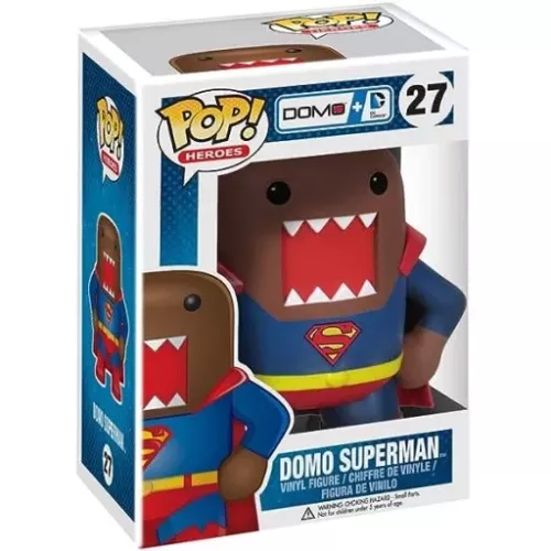 Funko Pop! Domo Superman #27 Domo   DC Comics Heroes Box