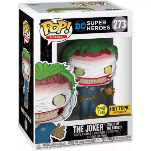 Funko Pop! The Joker (Death of the Family) #273 Glows in the Dark Box