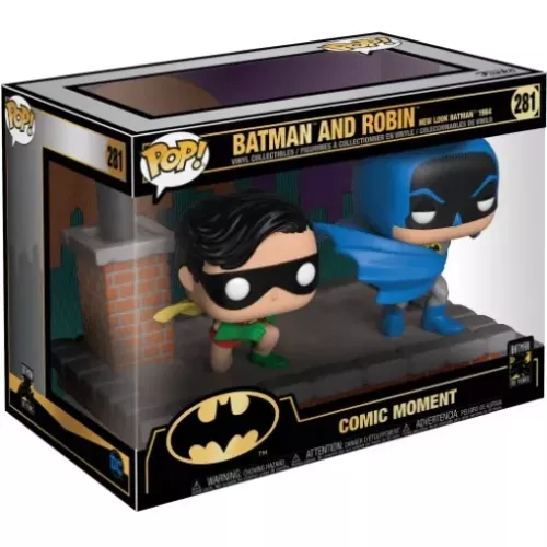 Funko Pop! Batman and Robin New Look Batman 1984 #281 Box