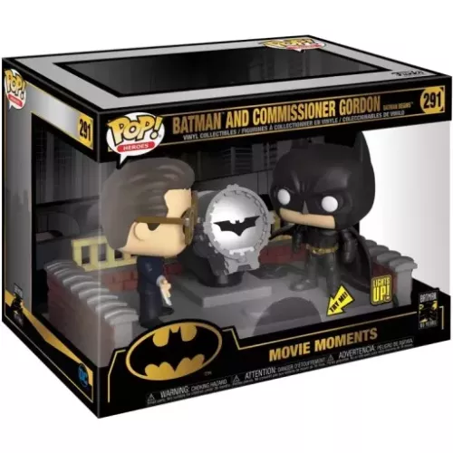Funko Pop! Batman and Commissioner Gordon Batman Begins #291 Box