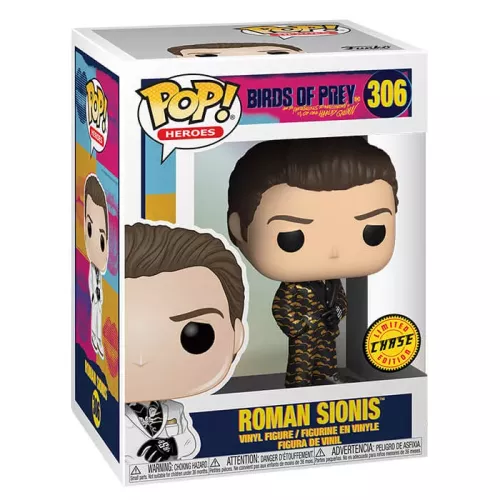 Funko Pop! Roman Sionis #306 Chase Birds of Prey and the Fantabulous Emancipation of One Harley Quinn DC Box