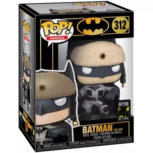 Funko Pop! Batman Red Son #312 Heroes Vinyl Figure Box