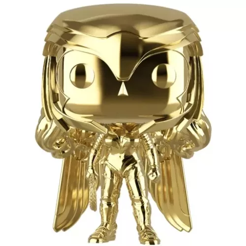 Funko Pop! Wonder Woman Golden Armor #323 Gold Chrome
