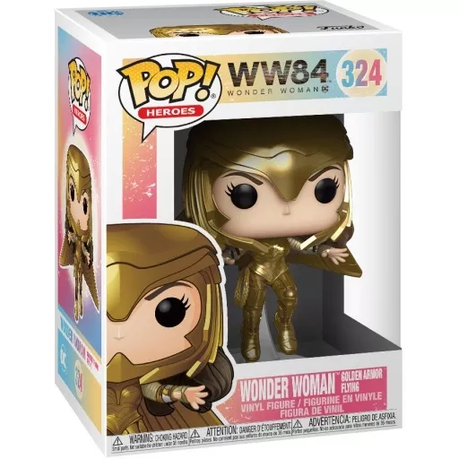 Wonder Woman Golden Armor Flying Box