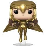 Wonder Woman Golden Armor Flying