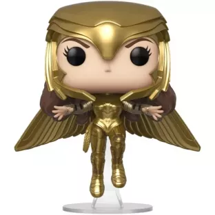 Wonder Woman Golden Armor Flying