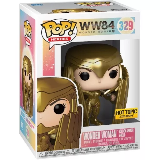 Wonder Woman Golden Armor Shield Box