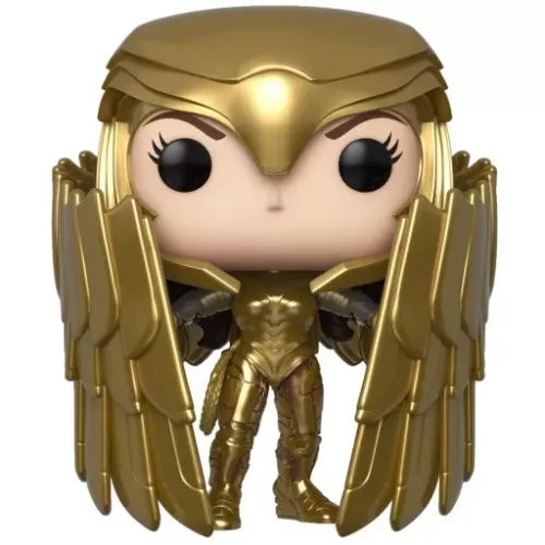Funko Pop! Wonder Woman Golden Armor Shield #329 Metallic