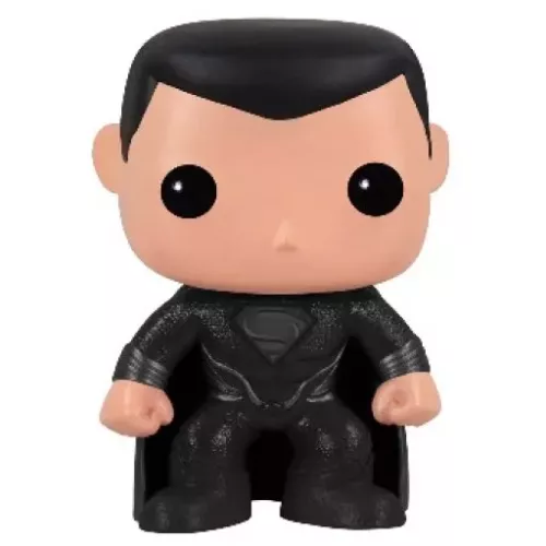 Funko Pop! Superman #32 Black Man of Steel Heroes Vinyl Figure