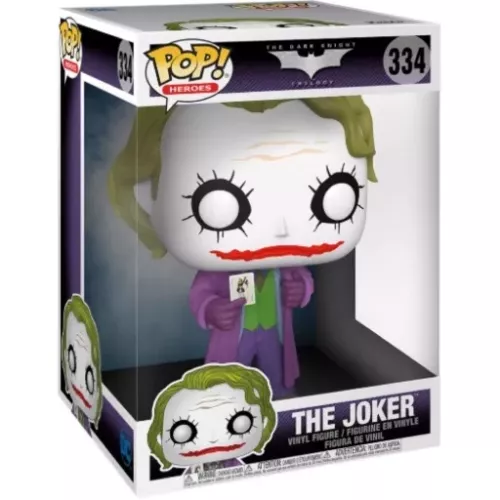 Funko Pop! The Joker #334 10 Inch The Dark Knight Trilogy Box