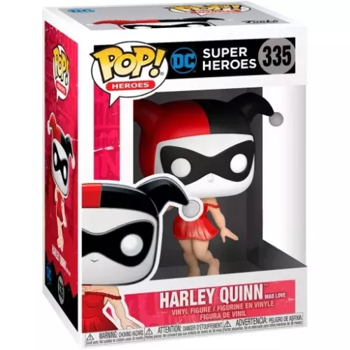 Funko Pop! Harley Quinn Mad Love #335 DC Super Heroes Box