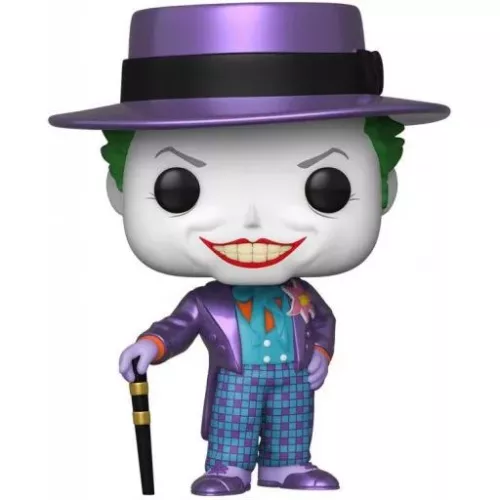 Funko Pop! The Joker Batman 1989 #337 Metallic Heroes
