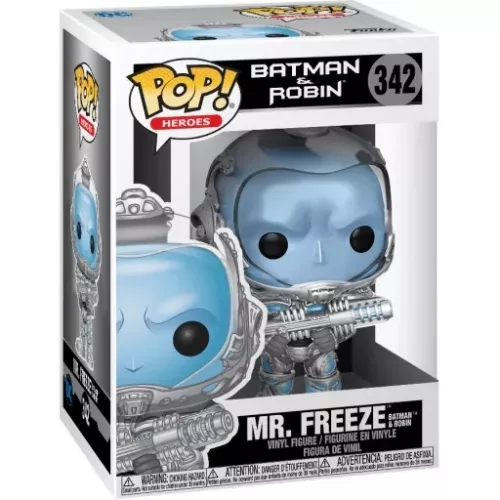 Funko Pop! Mr. Freeze Batman & Robin #342 Heroes Vinyl Figure Box