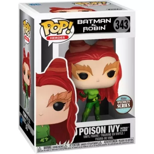 Funko Pop! Poison Ivy Batman & Robin #343 Heroes Vinyl Figure Box