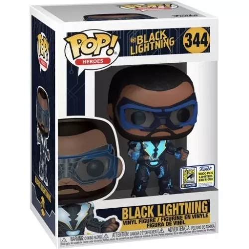 Funko Pop! Black Lightning #344 DC Black Lightning Box