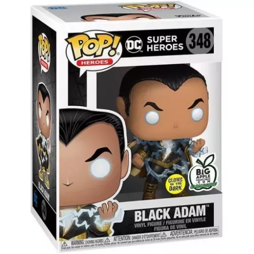Funko Pop! Black Adam #348 Glows in the Dark DC Super Heroes Box