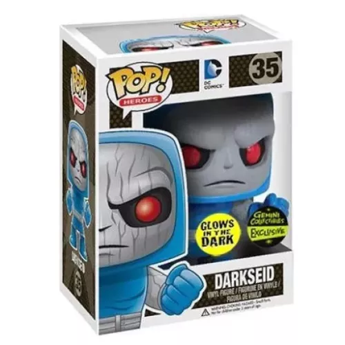 Funko Pop! Darkseid #35 Glows in the Dark DC Comics Box