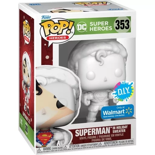 Superman in Holiday Sweater Box