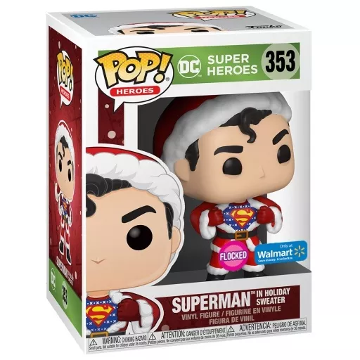Superman in Holiday Sweater Box