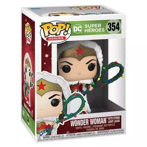 Funko Pop! Wonder Woman with String Light Lasso #354 Box