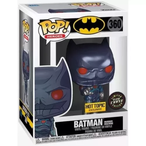 Funko Pop! Batman Murder Machine #360 Chase Glows in the Dark Box