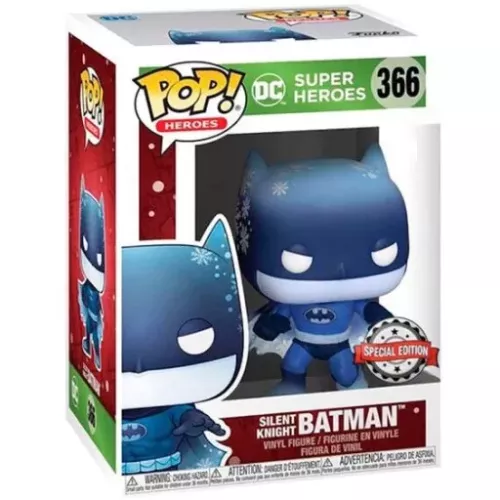 Funko Pop! Silent Knight Batman #366 DC Super Heroes Box