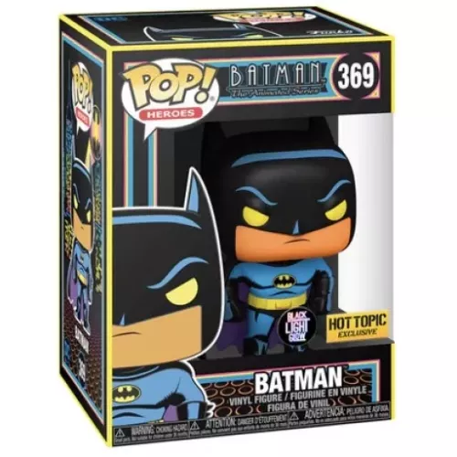 Funko Pop! Batman #369 Blacklight Batman The Animated Series Box