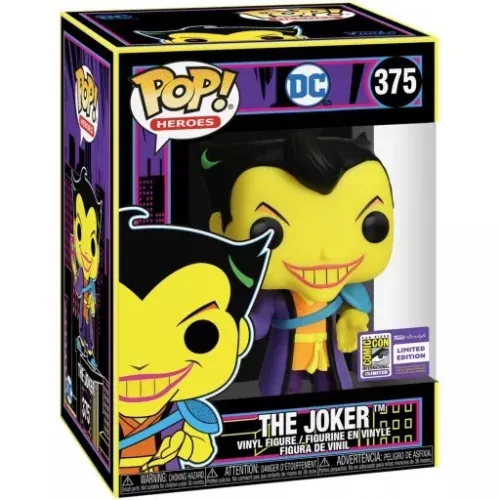 Funko Pop! The Joker #375 Imperial Palace Blacklight Box